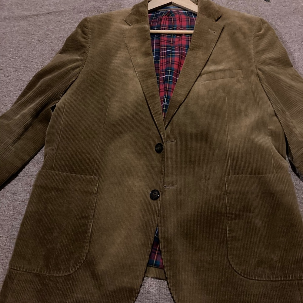 Gant size: 44R  brown corduroy blazer